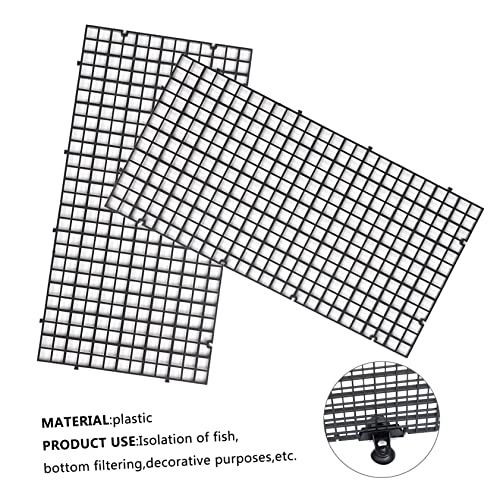 Levemolo 2sets Aquarium Divider Set Divider Tray for Fish Tank Separation Includes Panels Cups for Breeding and Isolation