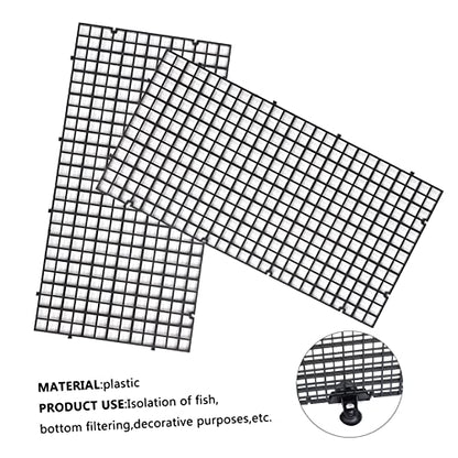 Levemolo 2sets Aquarium Divider Set Divider Tray for Fish Tank Separation Includes Panels Cups for Breeding and Isolation