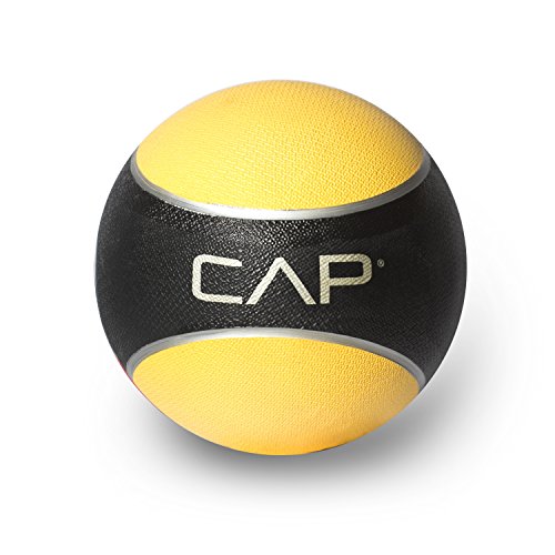 CAP Barbell Weight Medicine Ball | 2-12lb Options - style: 8 lb - Yellow