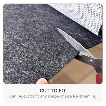 Non Slip Underlay for Interlocking Gym Mats, Foam Floor Mat Grip Pad - size: 71"×94"
