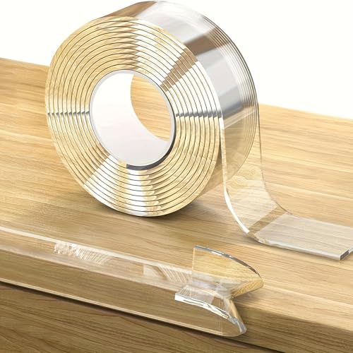 Transparent Anti-Collision Strip 3 Meters PVC Table Edge Guard Soft Corner Protectors for Kids Self Adhesive Protective Bumper Guards for Cabinet Door Desk Glass Table Bed Furniture and Wall