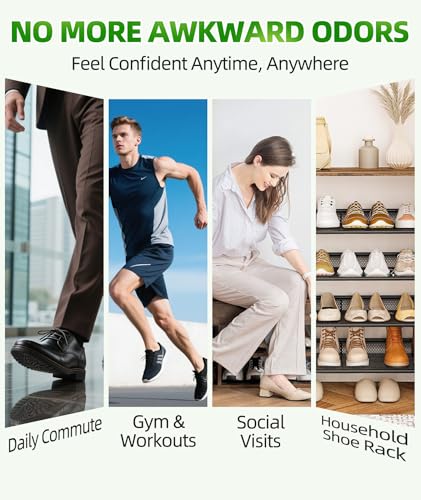 Shoe Deodorizer Spray, 5 fl. oz (2 Pack) Foot & Shoe Odor Eliminator - size: 10 Fl Oz (Pack of 1)