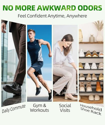 Shoe Deodorizer Spray, 5 fl. oz (2 Pack) Foot & Shoe Odor Eliminator - size: 10 Fl Oz (Pack of 1)