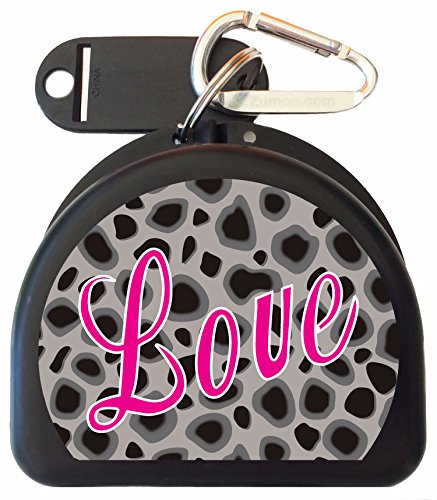 Mouth Guard, Retainer, Mouthguard Case - Cheetah - color: Black