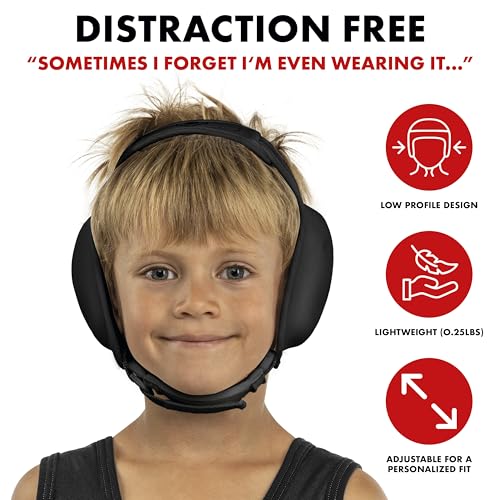 Matman Dynasty Wrestling Headgear & Protective Ear Guards for BJJ & MMA - color: Black, size: Youth