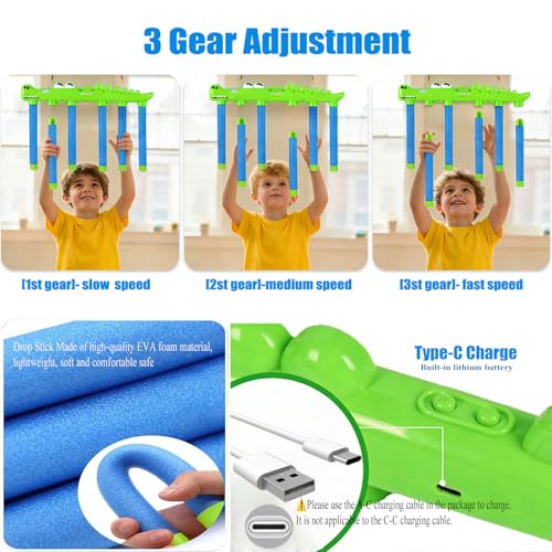 Reflex Drop Sticks Challenge Game Hand Eye Coordination Training Toy