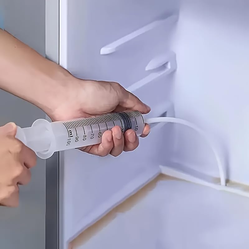 5pcs/Set Refrigerator Drain Hole Blockage Cleaning Tool Reusable Refrigerator Unclogging Tool Kit Universal Drain Pipe Cleaning Brush Refrigerator Cleaning Tool Fish Tank Pipe Cleaning