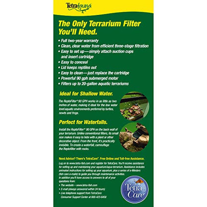 TetraFauna ReptoFilter for Frogs, Newts & Turtles