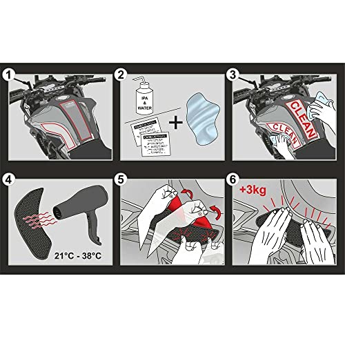 Motocycle V2 Batliss Side Fuel Tank Pads Protector Decal for Ducati Streetfighter V2 Panigale V2 Rubber Ant-Slip Sticker 2020>2024 Accessories