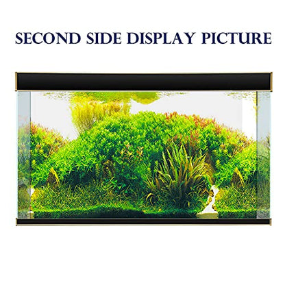 ELEBOX Aquarium Background Live Aquarium Plants Fish Tank Background Decorations Wallpaper Underwater Forest Poster Backdrop 12"x 32"