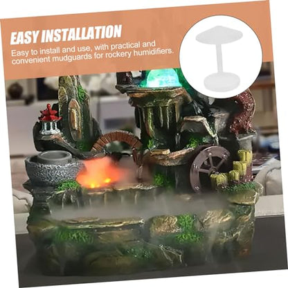 8pcs Replacement Humidifier Splash Guards Splash Guards for Fish Tank Rockery and Use Easy to Install and Reusable
