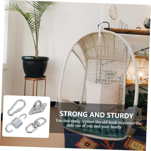 Swing Hanger for Hammock Chair Set, Heavy Duty 500lb Stainless Steel
