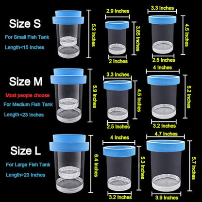 Floating Fish Breeding Isolation Box for Aquarium Tank Plastic Mesh Hatchery Incubator Breeder Box for Baby Fish Betta Shrimp Clownfish Guppy (Yellow, Medium) - color: Yellow