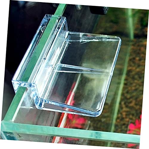 Didiseaon 20pcs Acrylic Fish Tank Cover Support Bracket for Aquarium Practical Holder for Tanks Safe and Fish Cover Frame