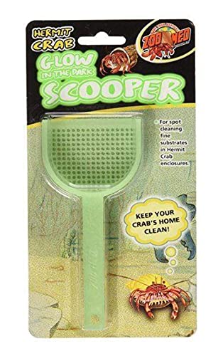 Zoo Med Hermit Crab Scooper, Glow-in-The-Dark