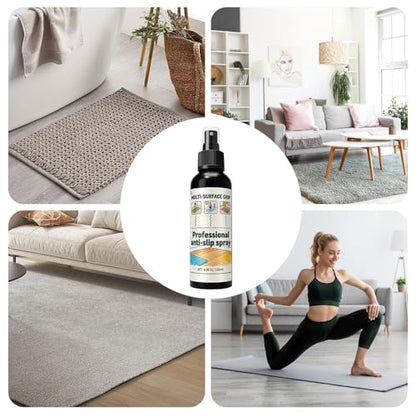 Yoga Mat Anti-shift Spray, No Sticky Residues, 120ml, Gym Mat Cleaning Solution, Fitness Equipment Cleaning Spray, Odor-Neutralizing Action, For Home Studio Room Gear Women Men Beginners