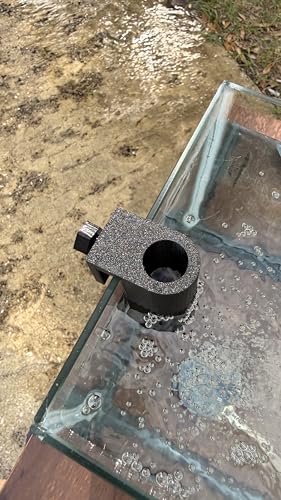 Aquarium Plant Holder for Standard Rimless Fish Tanks The Mini Tube 3D Printed - Pothos Holder - Stemmed Plant Holder -Aquascaping & Aquarium Tool Holder