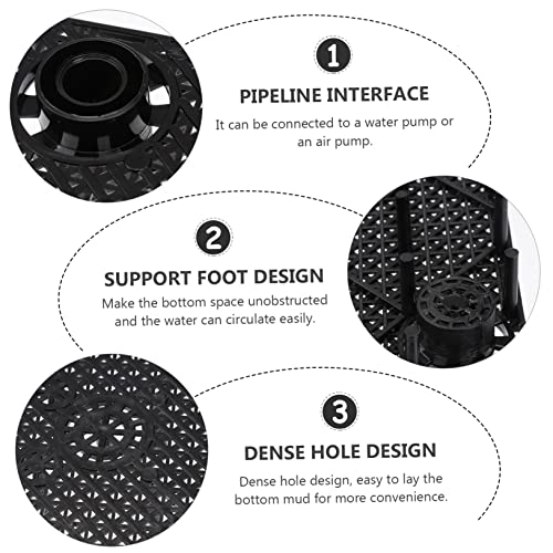 Toddmomy 5pcs Aquarium Filtering Plates Sand Divider for Fish Tank Smooth Edge Design Multi Water Permeability Aquarium Supplies for Optimal Environment