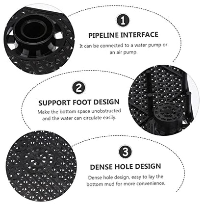 Toddmomy 5pcs Aquarium Filtering Plates Sand Divider for Fish Tank Smooth Edge Design Multi Water Permeability Aquarium Supplies for Optimal Environment