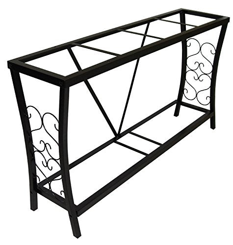 Aquatic Fundamentals Metal Aquarium Stand (55 Gallon, Black) - color: Black, size: 55 Gallon