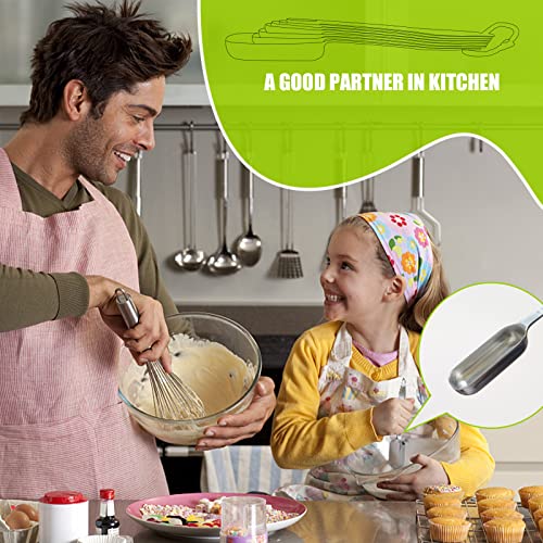 2PCS 1/2Teaspoon (2.5ml) Single Measuring Spoon, Individual Stainless Steel Long Handle Measure Tablespoon Only - size: 1/2tsp|1/6tbsp|2.5ml|0.08oz