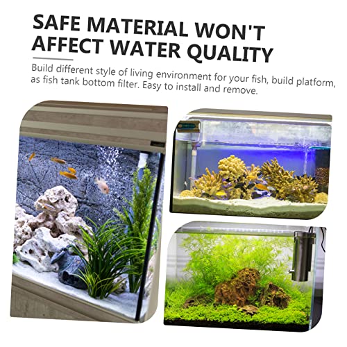 Mikikit 6Pcs Fish Tank Divider Isolation Board Compartment for Aquarium Durable Pe Board for Fish Separation and Breeding