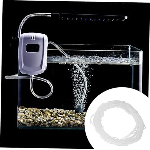Toddmomy 30m Airline Tubing for Aquariums Flexible Oxygen Hose for Hydroponics Silicone Air Pump Accessory for Tanks