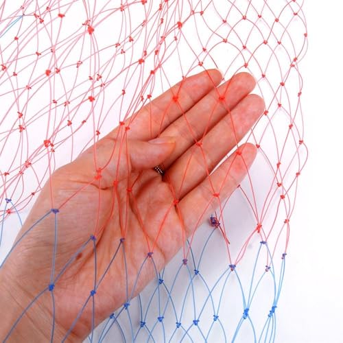 Nylon Fishing Nets Collapsible Rhombus Mesh Hole Depth Folding Dip Net