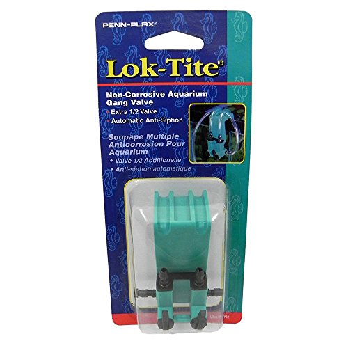 Lok-Tite® Air Regulator Gang Valves for Aquariums - size: 2 Valve