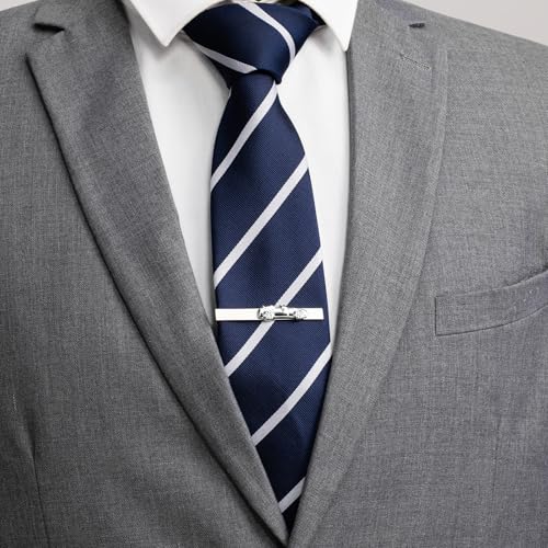 HAWSON 2/2.2 Inch Various Tie Clips for Men Unique, Personalized Novelty Tie Bars Pins Tacks, Funny Theme Wedding Holiday Gifts for Husband Groomsmens - style: Convertible Car