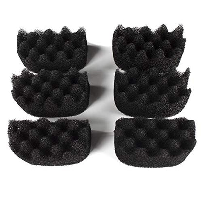 Bio-Foam Filter Pads Fit for Fluval 104 105 106 204 205 206(Pack of 6)