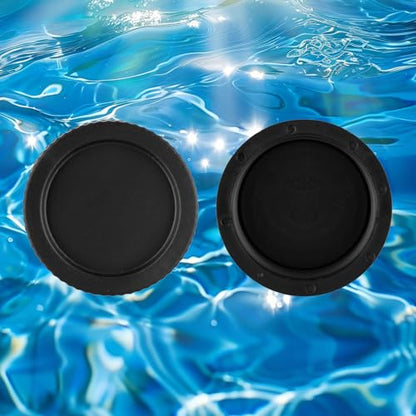 2pcs SX180HG Drain Cap, Pool Sand Filter Drain Cap Cover Plug Replacement Part with Gasket Compatible with Hayward Swimming Pool Sand Filter Models S166T S180T S244T S210T