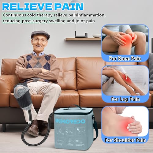 Inmoredo Cold Therapy Machine for Knee After Surgery, Ice Machine for Knee