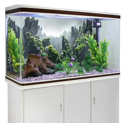 AWERT 30x18 inches Stone Aquarium Background Rock Fish Tank Background Rocky Terrarium Background Polyester Background - size: 30x18in/75x45cm