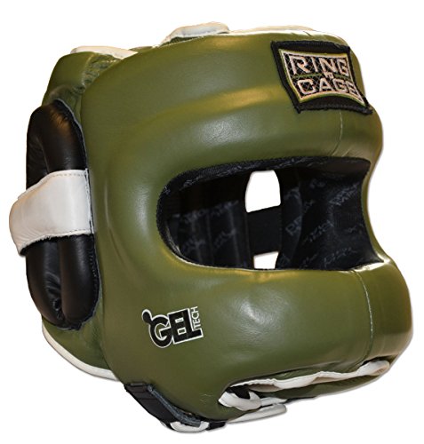 Ring to Cage Deluxe Full Face GelTech Sparring Headgear 2.0 - size: Medium