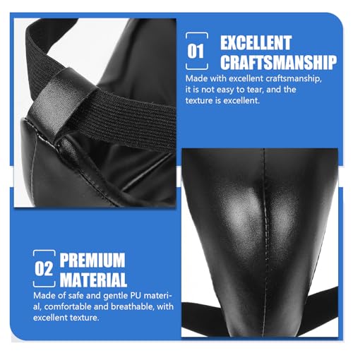 Breathable PU Sports Groin Guard for Boxing and Outdoor Training