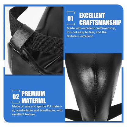 Breathable PU Sports Groin Guard for Boxing and Outdoor Training