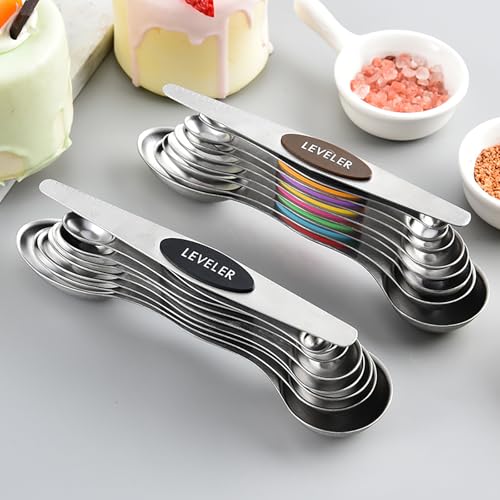 Measuring Spoon Stainless Steel Double-Ended 9 PacksDJA272-01