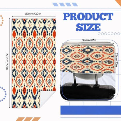 Hahafelt 2 Pack Car Seat Towel Cover with Storage Bag, Aztec Artisans - style: Aztec Artisans