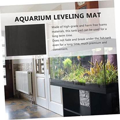 Shockproof Fish Tank Mat Thick Non- Aquarium Pad for Enhanced Stability Comfort Material Fish Tank Accessory - size: 80X40CM