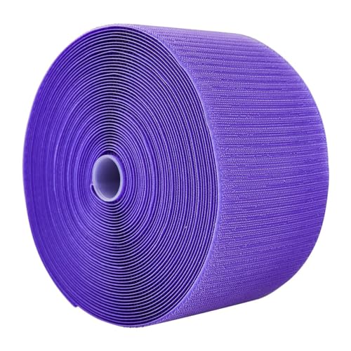 Century Hook Mat Fastener | 42' Long & 4" Wide | Hook Fastener for Carpet Bonded Foam Seams | Hook Mat Fasteners for Wrestling, Gymnastics, and Cheer Gym Floors (Purple) - color: Purple