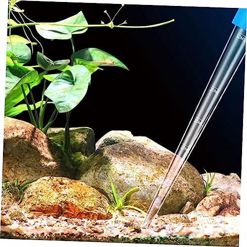 2pcs Kitchen Measuring Tubes Graduations Multi-use Plastic Pipettes for Liquid Transfer for Baking Fish Tank Maintenance and Laboratory Use