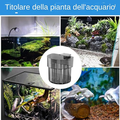 Plances for Pisher Tank Assembled Aquarium | Plant with Hook | Fish with Water Hooks | Water Grow Decoration