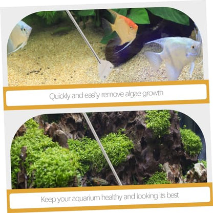 BESPORTBLE Fish Tank Maintenance Kit Vacuum Gravel Hand Held Trimmer for Aquariums
