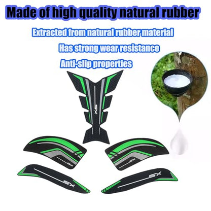 For Ninja 1100SX SE ABS Ninja 1000SX Z1000SX 2020-2026 Accessories Side tank pads tank knee pads traction pads tank protection decals