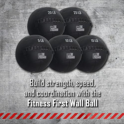 Fitness First Soft Wall Ball for CrossFit & Functional Training - size: 10lb, new