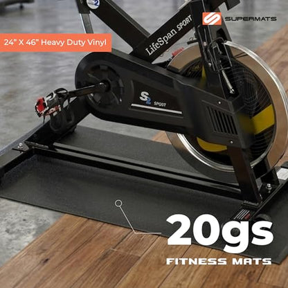 SuperMats Heavy Duty Equipment Non-Slip Mat 20GS - color: Black