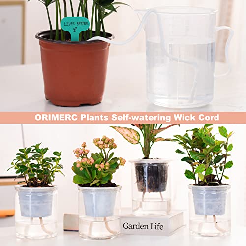 3 inch Net Pots for Hydroponics, 50 Pack Net Cups with Self Watering Rope & Plant Labels, Nursery Pots for Kratky Aquarium Plant, Hydroponic Baskets Garden Vegetables Growing