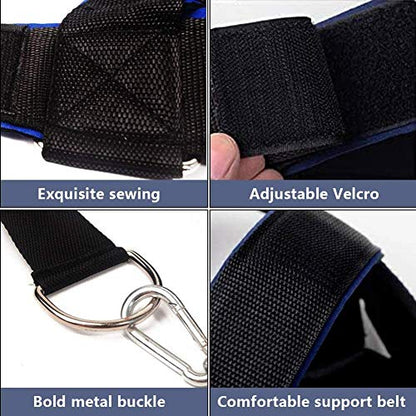 Neck Harness for Weight Lifting with Heavy Duty Chain Neck Training Harness