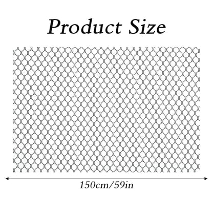 59 X 39 Inch Black Mesh Fabric Soft Mesh Netting Slightly Stretchy Nylon Netting Fabric for Sewing Projects Shopping Meshs Bag Backpack Pocket and Straps and Nettings Clothes